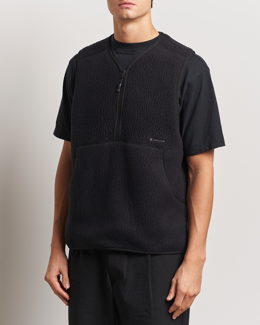 Herre | Vester | Snow Peak | Thermal Boa Fleece Vest Black