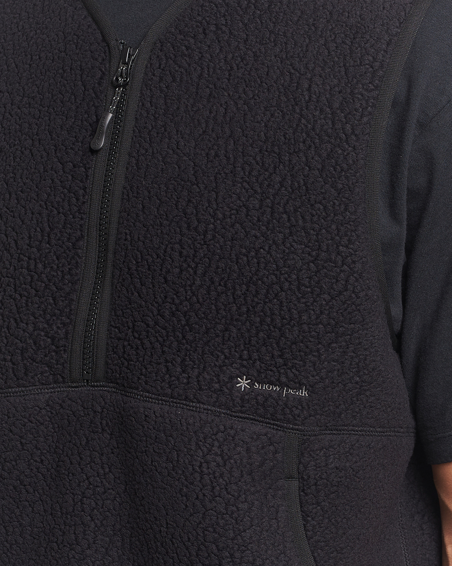 Herre | Vester | Snow Peak | Thermal Boa Fleece Vest Black