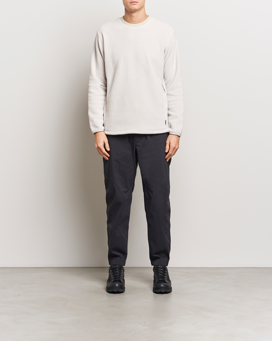 Herre | Gensere | Snow Peak | Double Face Fleece Pullover Ivory