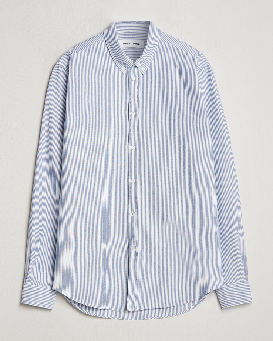 Herre | Skjorter | Samsøe Samsøe | Saliam Oxford Shirt Oxford Narrow Stripe