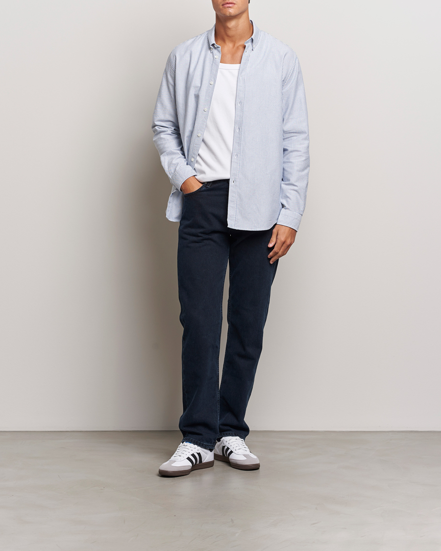 Herre | Skjorter | Samsøe Samsøe | Saliam Oxford Shirt Oxford Narrow Stripe