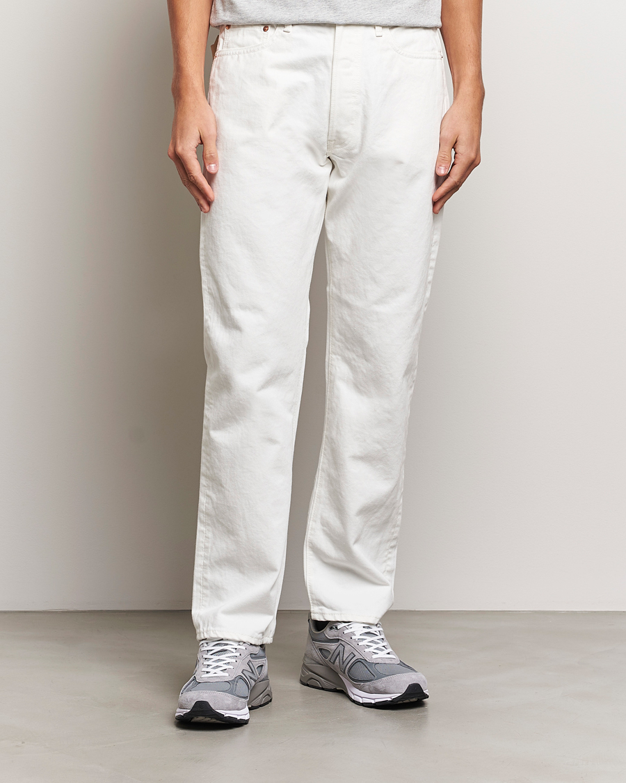 Herre | Jeans | orSlow | Straight Fit 105 Jeans White
