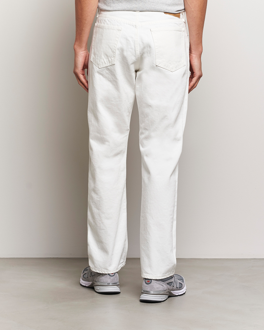 Herre | Bukser | orSlow | Straight Fit 105 Selvedge Jeans White