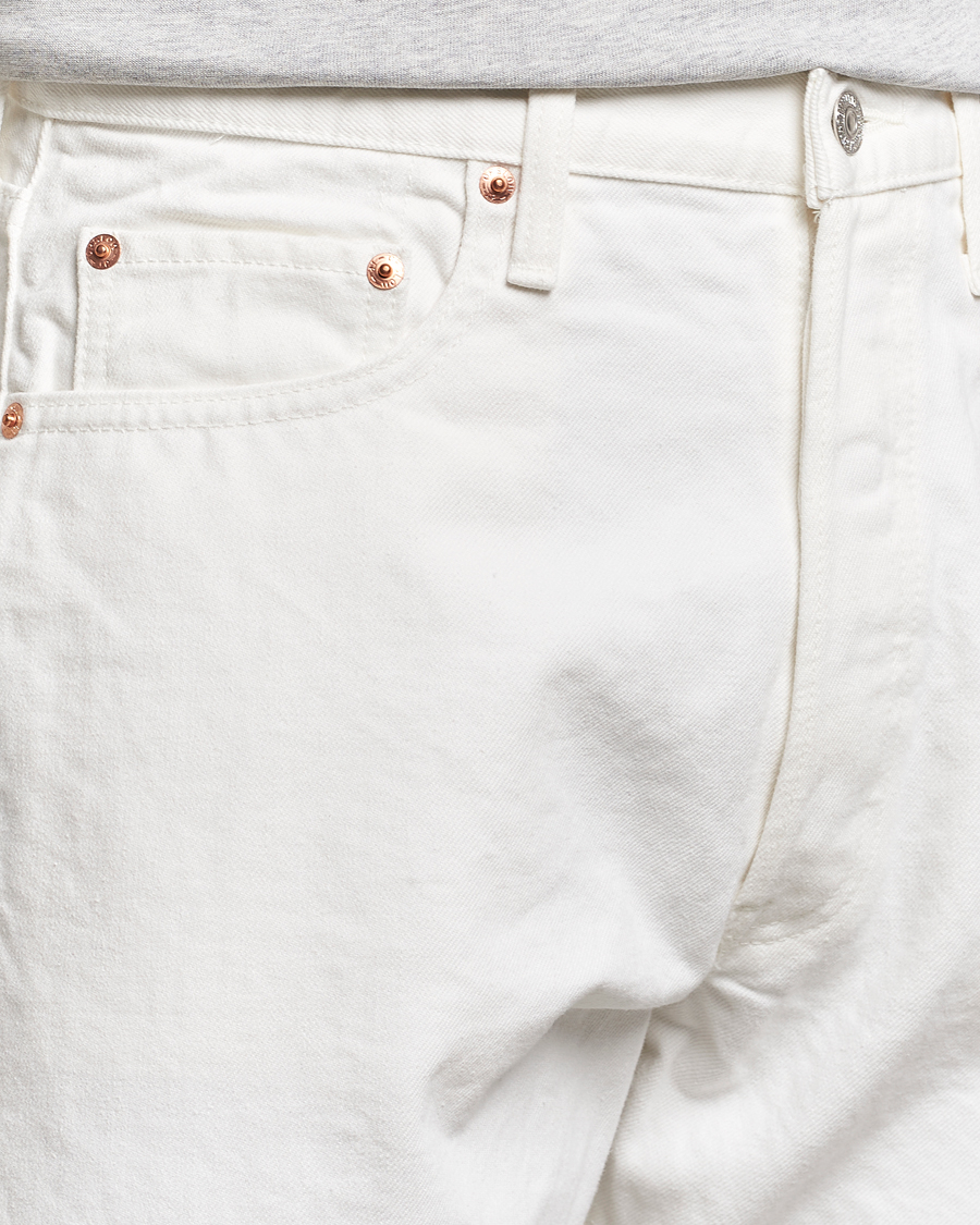 Herre | Bukser | orSlow | Straight Fit 105 Selvedge Jeans White