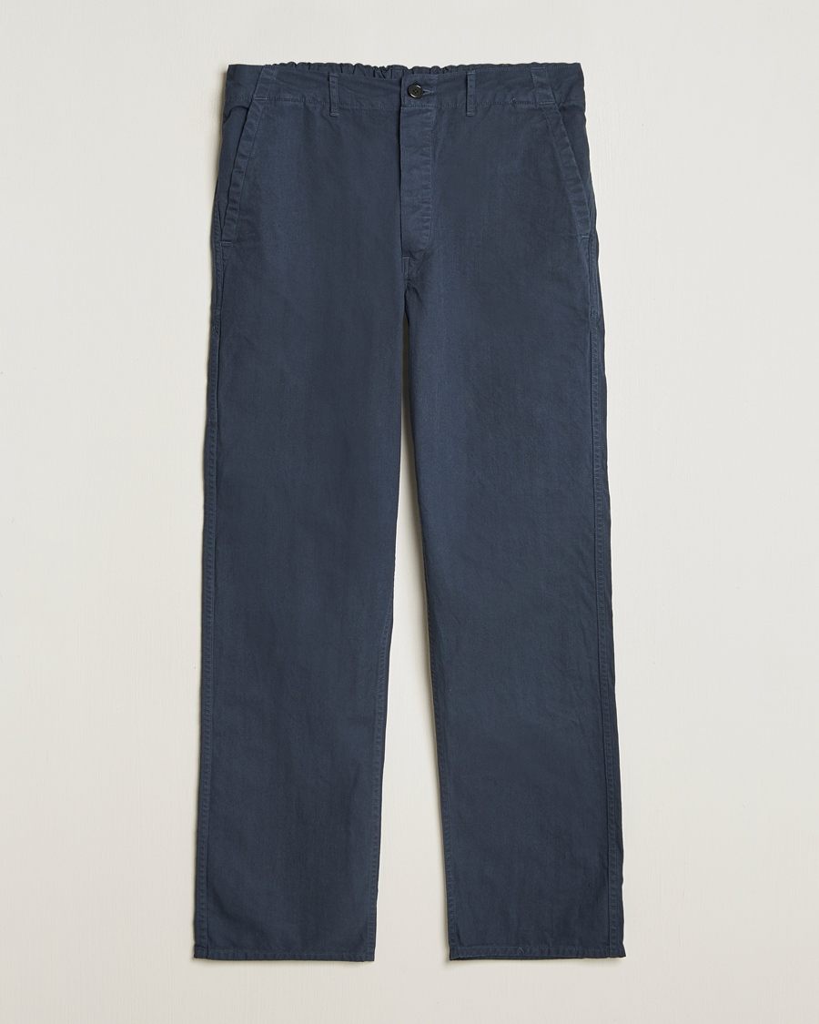 Herre | Bukser | orSlow | French Work Pants Navy