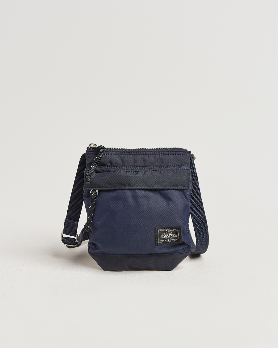Herre | Vesker | Porter-Yoshida & Co. | Force Small Shoulder Pouch Navy Blue