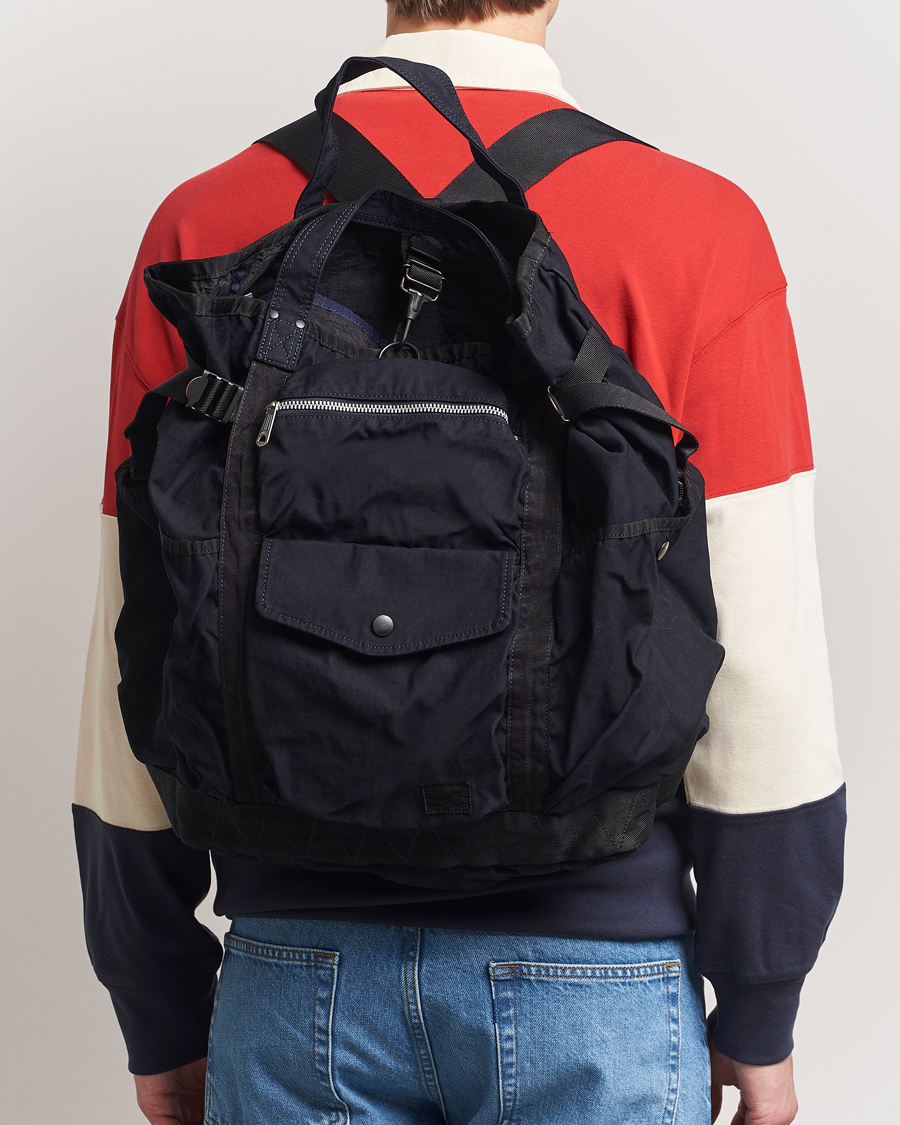 Herre | Vesker | Porter-Yoshida & Co. | Crag 2Way Rucksack Navy
