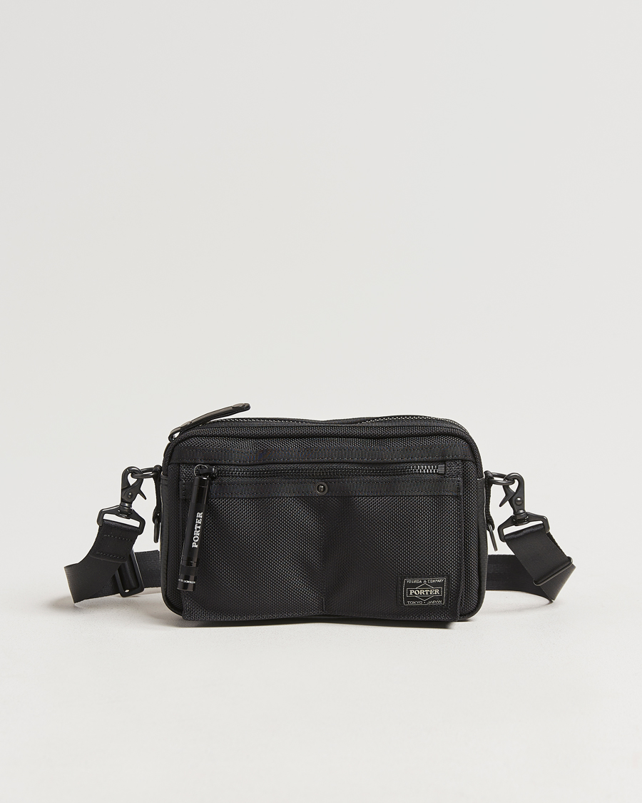 Herre | Vesker | Porter-Yoshida & Co. | Heat Small Shoulder Bag Black