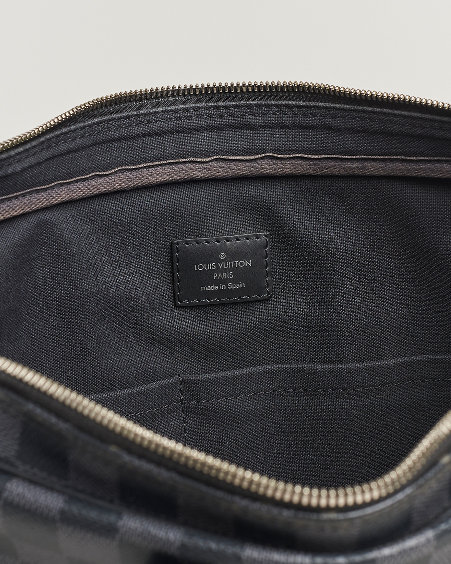 Herre | Louis Vuitton Pre-Owned Porte-Documents Voyage Briefcase Damier Graphite | Louis Vuitton Pre-Owned | Porte-Documents Voyage Briefcase Damier Graphite