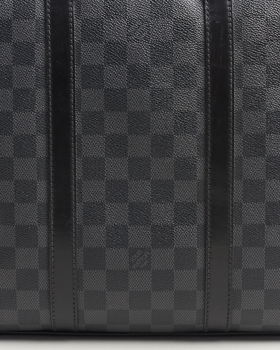 Herre | Louis Vuitton Pre-Owned Porte-Documents Voyage Briefcase Damier Graphite | Louis Vuitton Pre-Owned | Porte-Documents Voyage Briefcase Damier Graphite