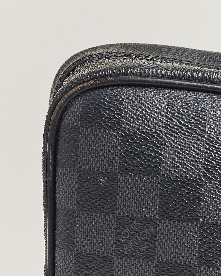 Herre | Louis Vuitton Pre-Owned Porte-Documents Voyage Briefcase Damier Graphite | Louis Vuitton Pre-Owned | Porte-Documents Voyage Briefcase Damier Graphite