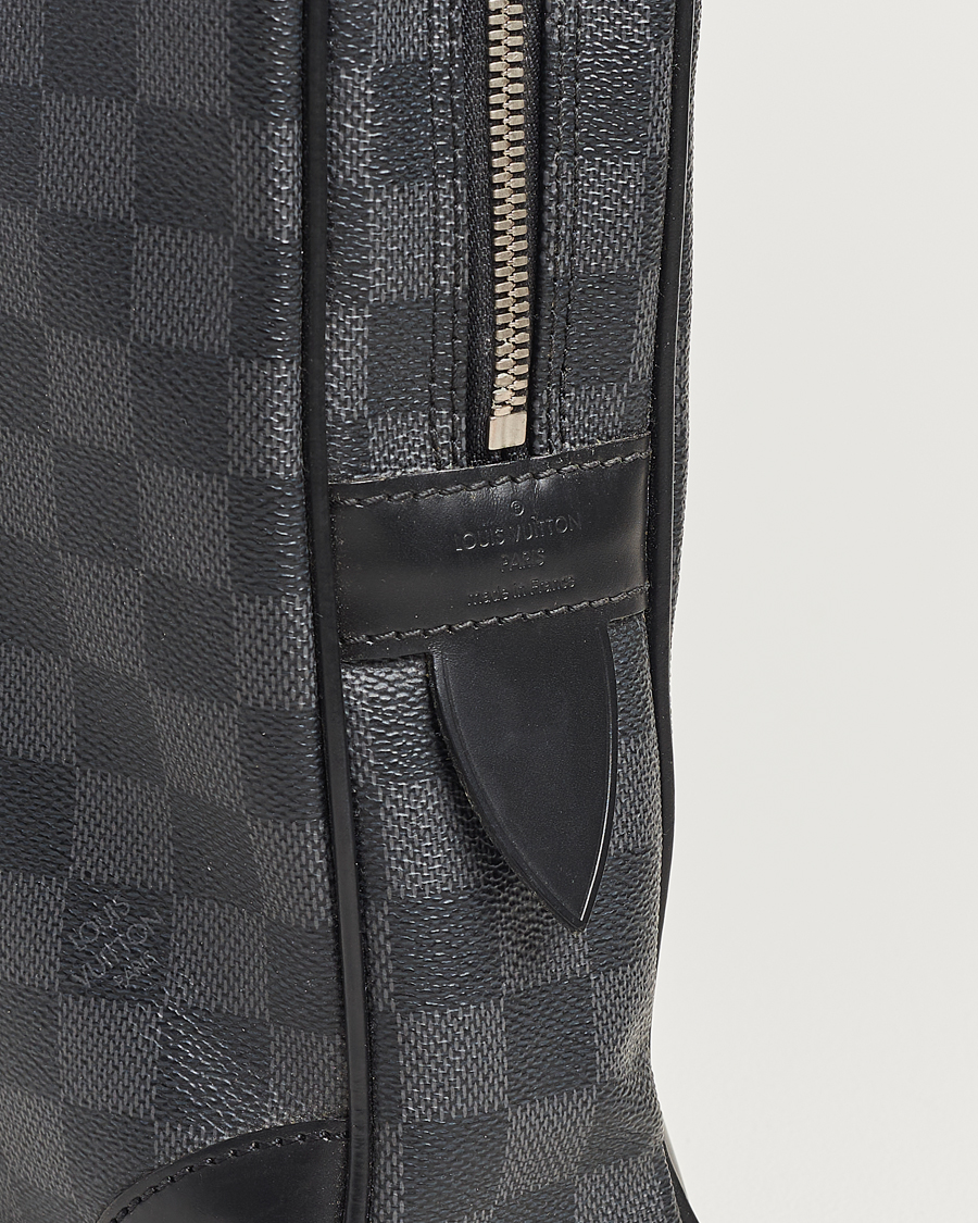 Herre | Louis Vuitton Pre-Owned Porte-Documents Voyage Briefcase Damier Graphite | Louis Vuitton Pre-Owned | Porte-Documents Voyage Briefcase Damier Graphite