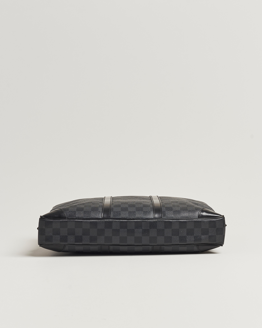 Herre | Louis Vuitton Pre-Owned Porte-Documents Voyage Briefcase Damier Graphite | Louis Vuitton Pre-Owned | Porte-Documents Voyage Briefcase Damier Graphite