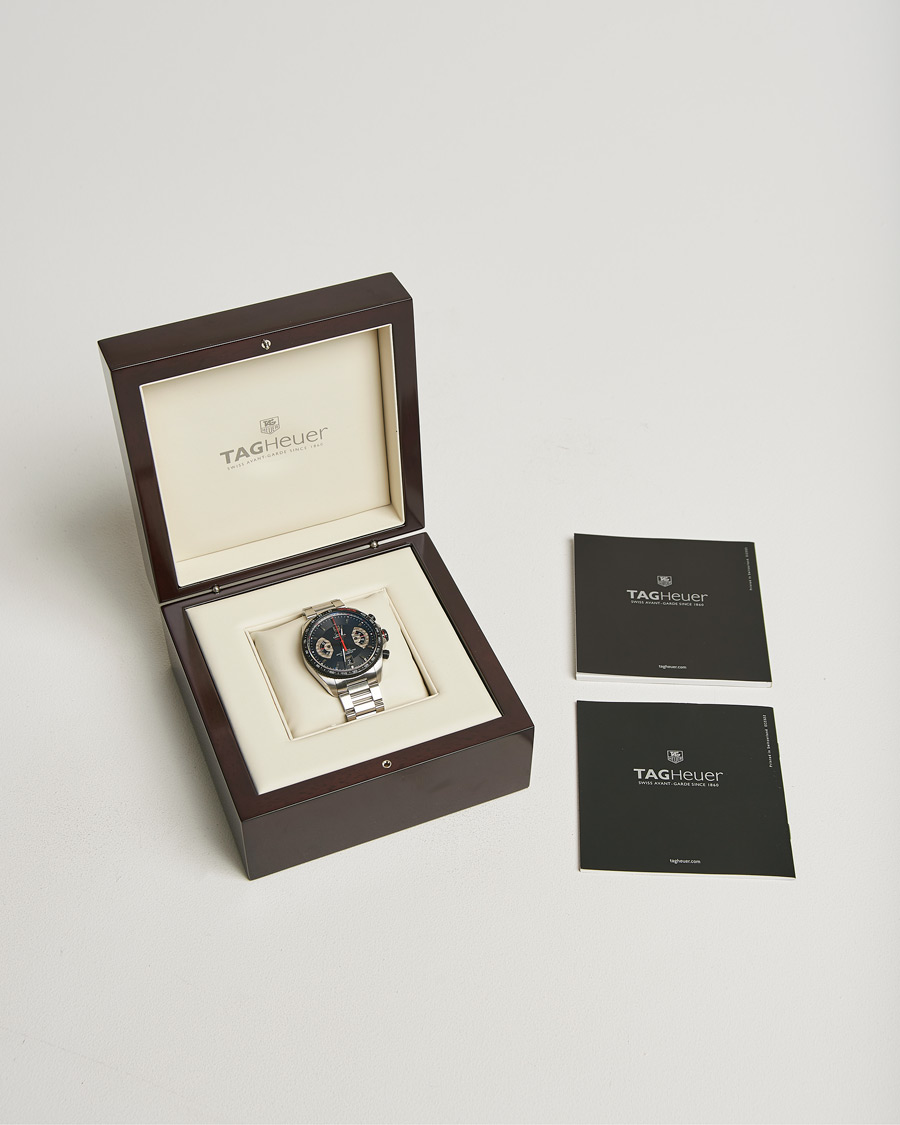 Herre | Tag Heuer Pre-Owned Grand Carrera Calibre 17 Ref. CAV511C Silver | Tag Heuer Pre-Owned | Grand Carrera Calibre 17 Ref. CAV511C Silver