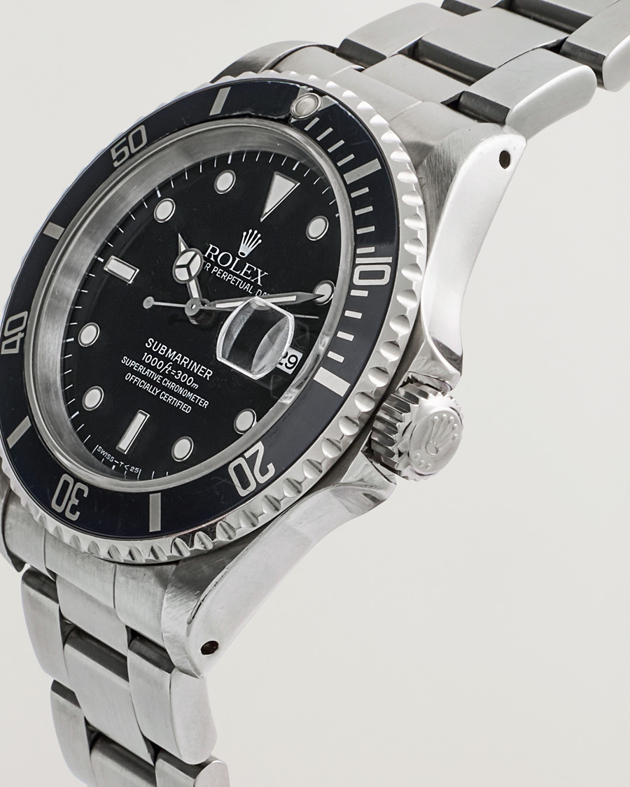 Herre | Rolex Pre-Owned Submariner 16610 Silver | Rolex Pre-Owned | Submariner 16610 Silver