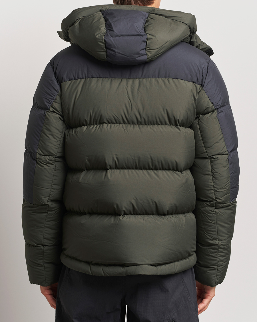 Herre | Jakker | Peak Performance | Down Puffer Hood Jacket Olive Extreme