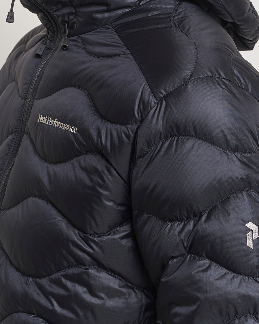Herre | Jakker | Peak Performance | Helium Down Hooded Jacket Black