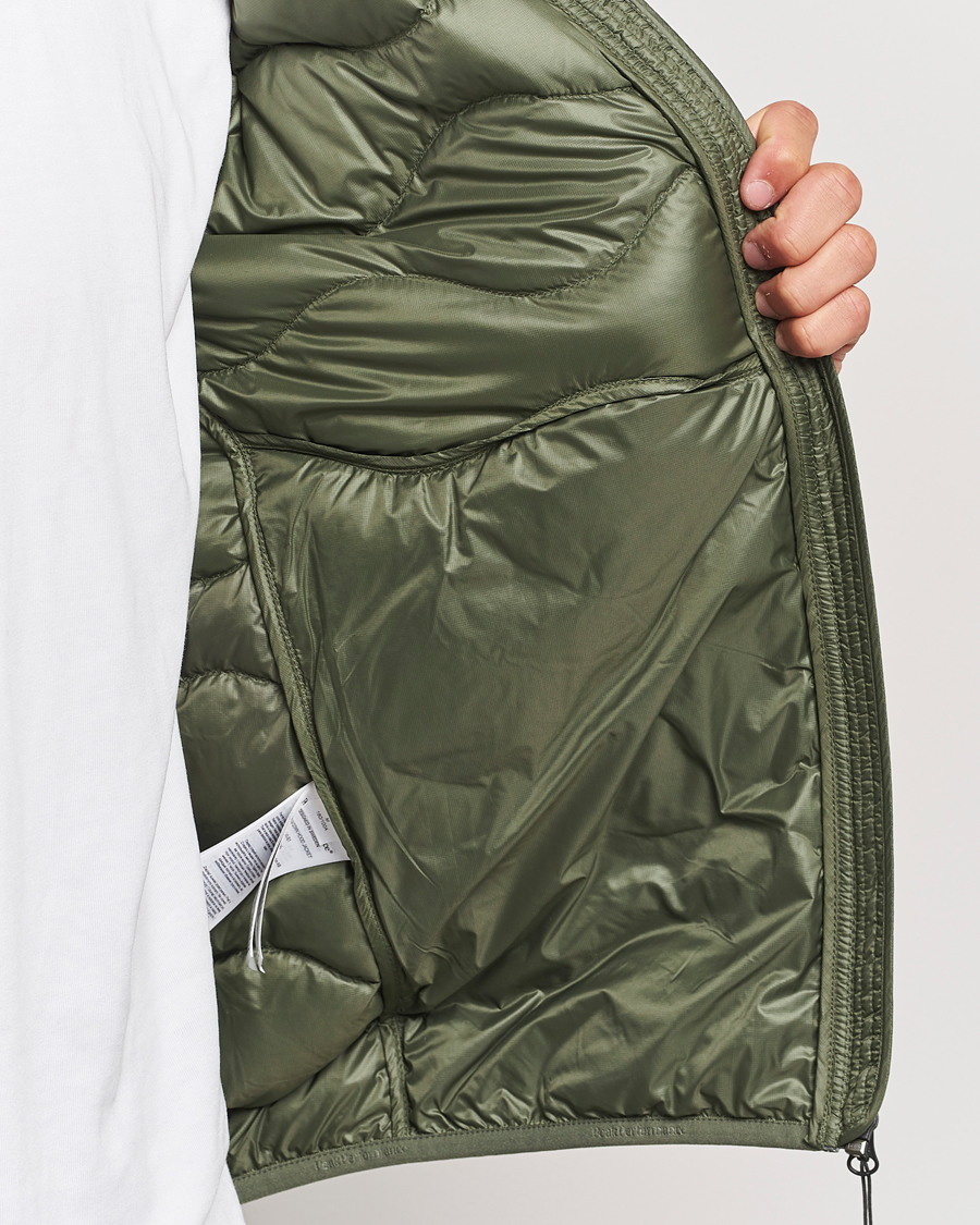 Herre | Jakker | Peak Performance | Helium Down Hooded Jacket Pine Needle