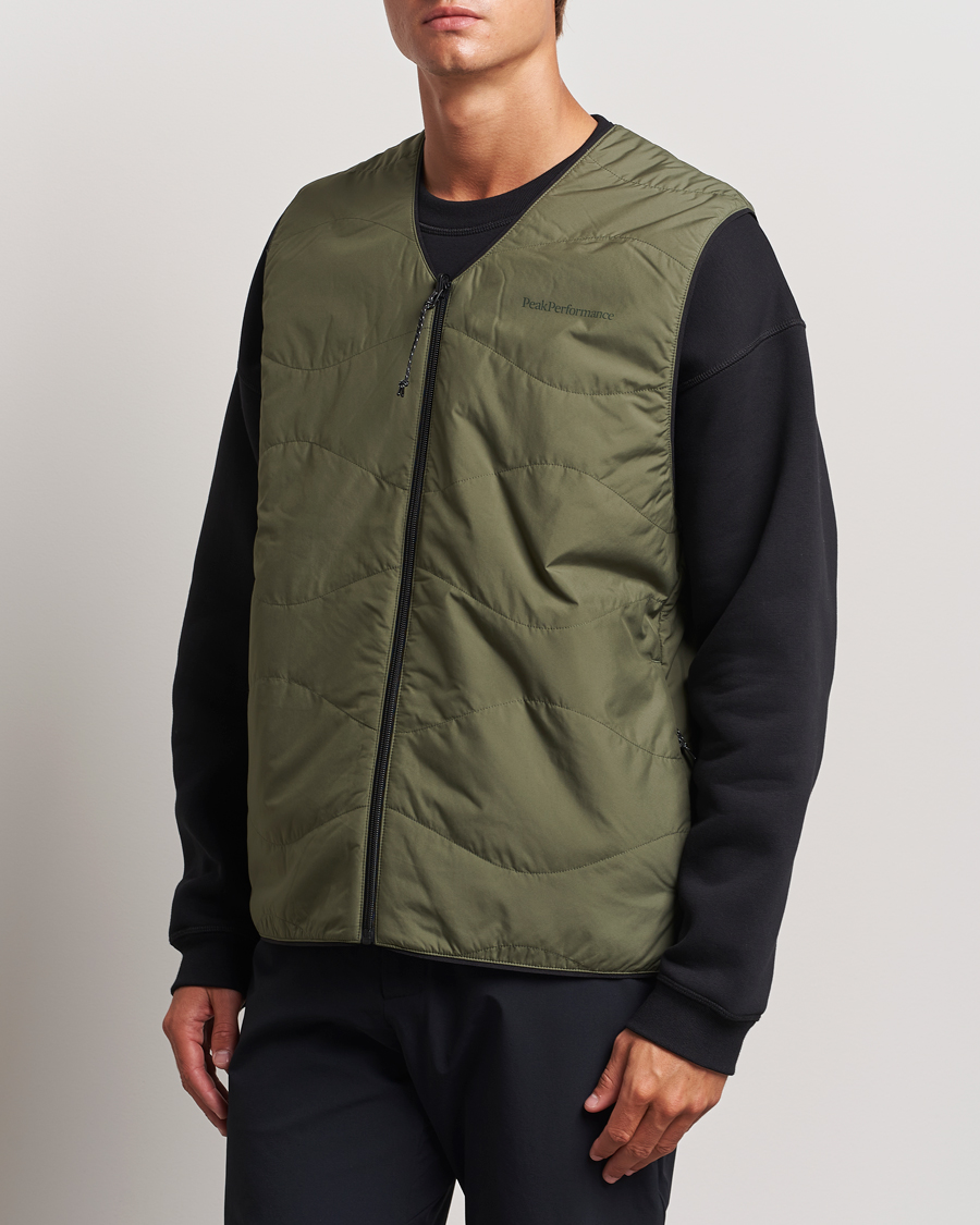 Herre | Jakker | Peak Performance | Insulated Reversable Vest Pine Needle