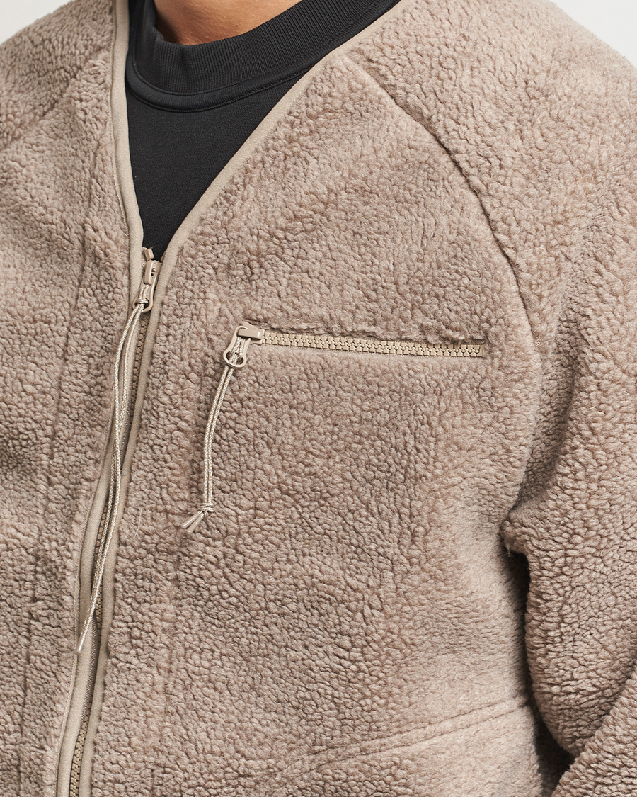 Herre | Gensere | Peak Performance | Heavy Pile Oversized Cardigan Avid Beige