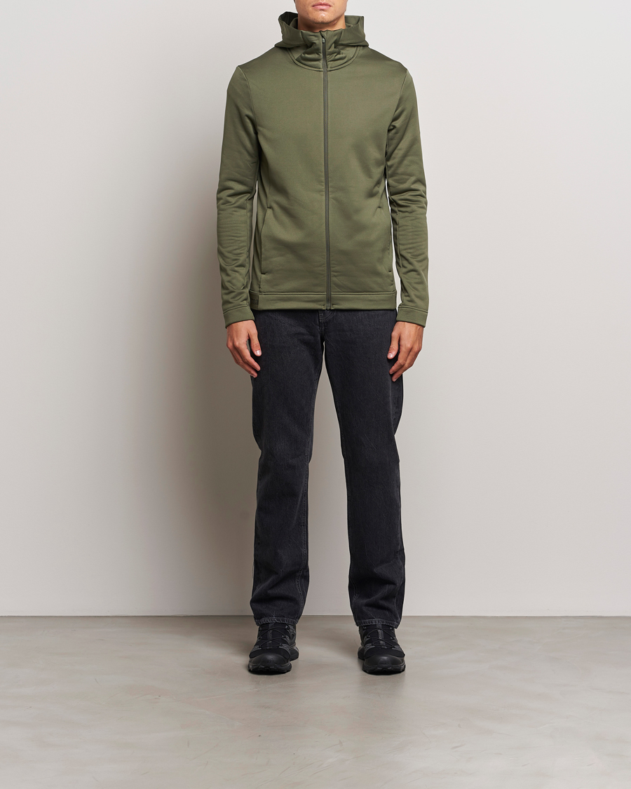 Herre | Gensere | Peak Performance | Rider Tech Zip Hood Pine Needle