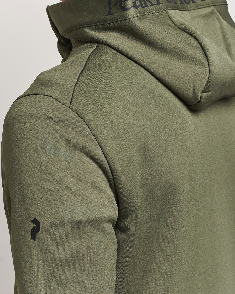 Herre | Gensere | Peak Performance | Rider Tech Zip Hood Pine Needle