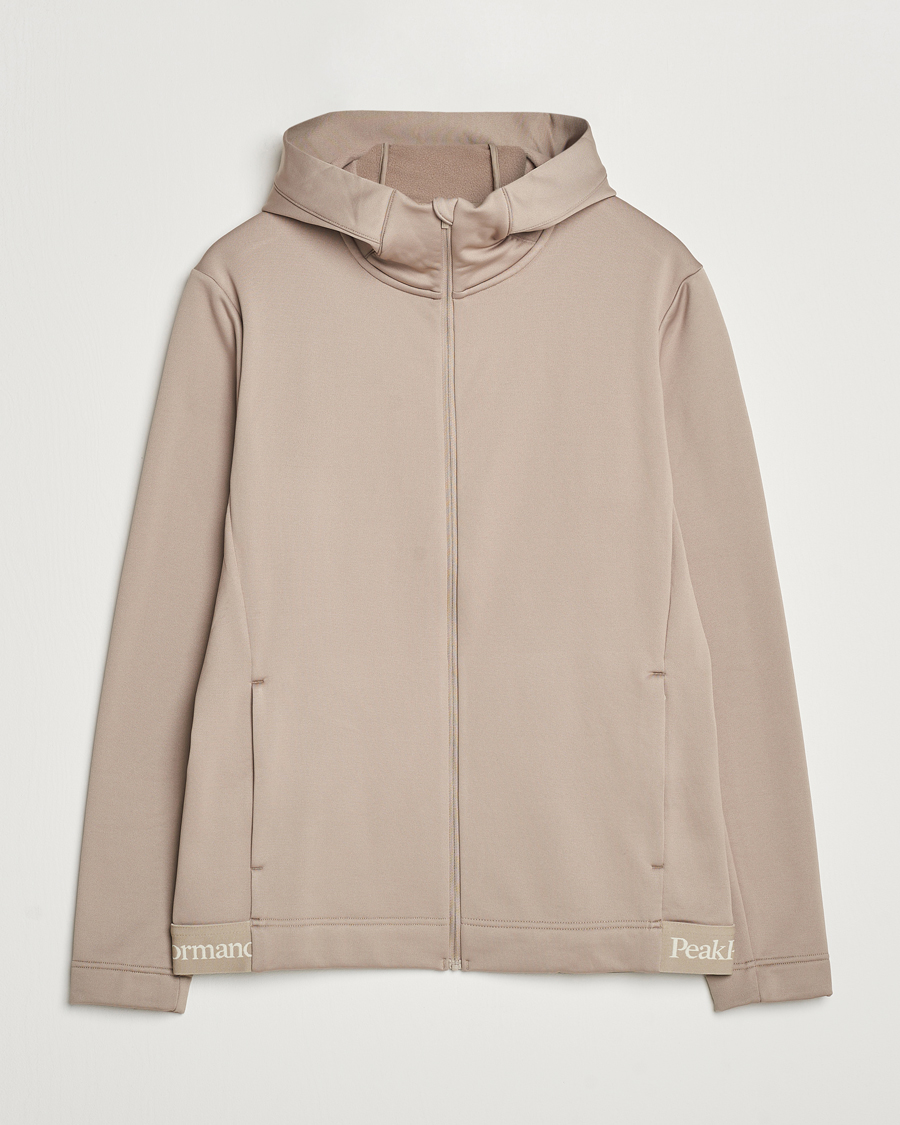 Herre | Gensere | Peak Performance | Rider Tech Zip Hood Avid Beige