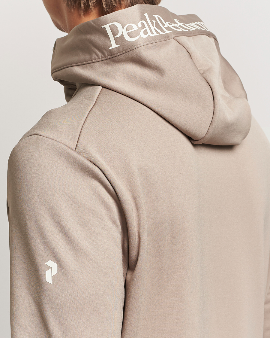 Herre | Gensere | Peak Performance | Rider Tech Zip Hood Avid Beige