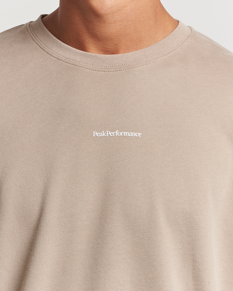 Herre | Gensere | Peak Performance | Original Terry Crew Sweatshirt Avid Beige