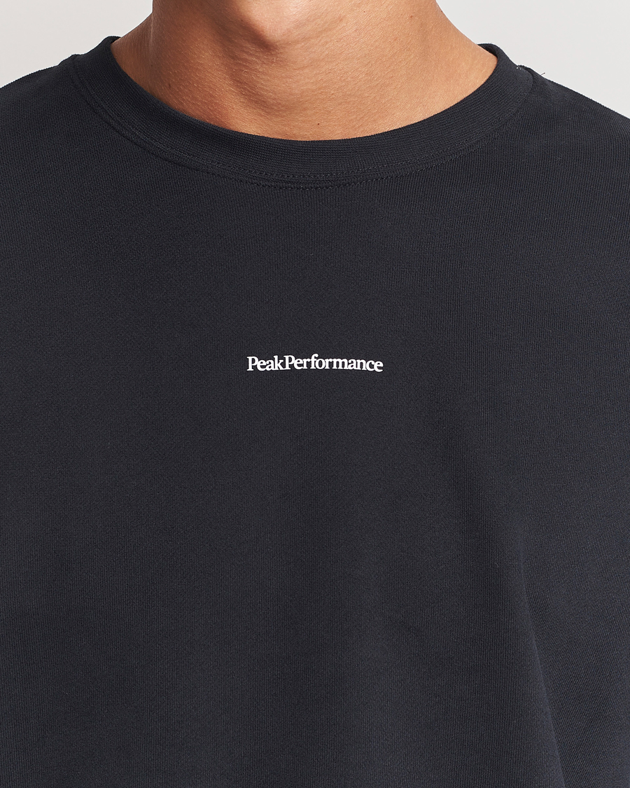 Herre | Gensere | Peak Performance | Original Terry Crew Sweatshirt Black