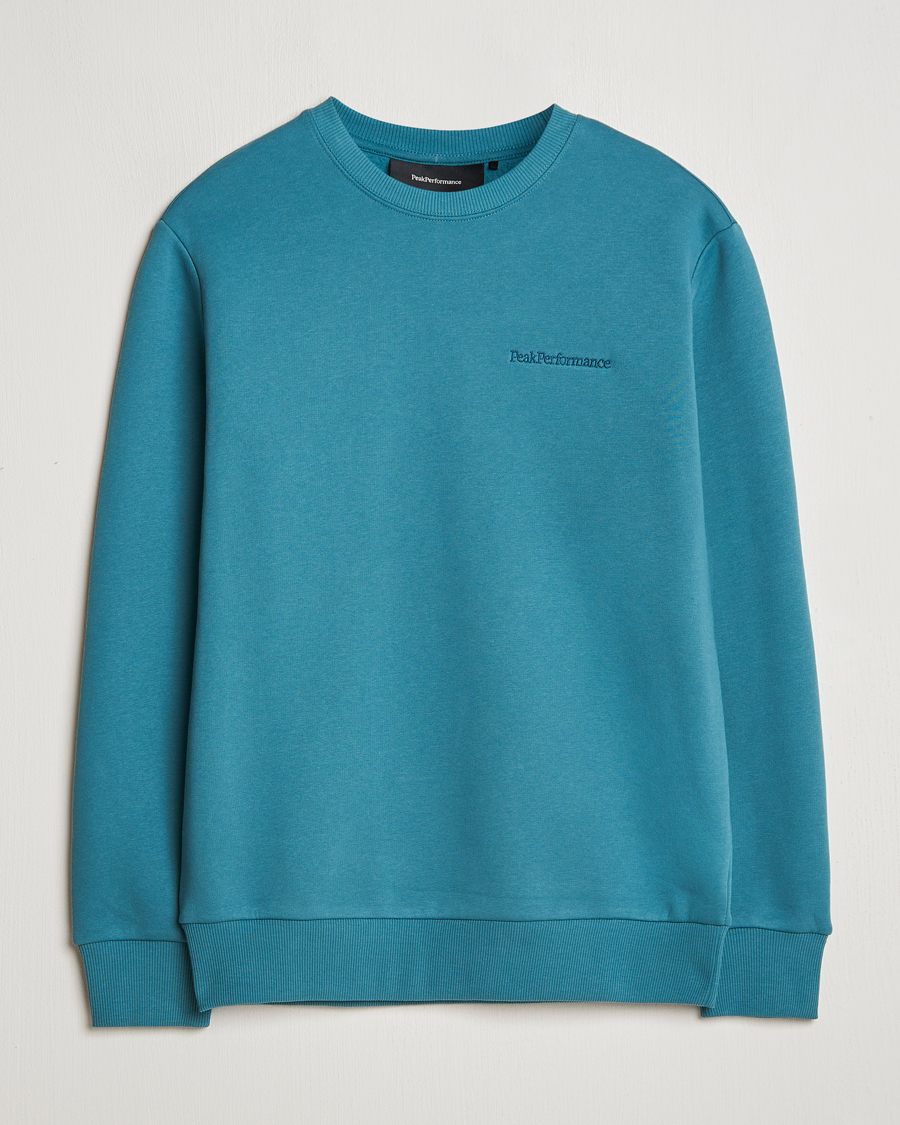 Herre | Gensere | Peak Performance | Original Logo Crew Neck Sweatshirt Hydro Fresh