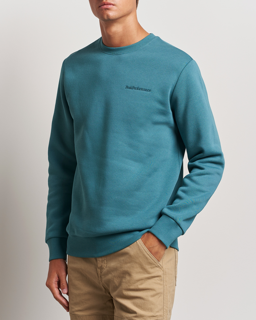 Herre | Gensere | Peak Performance | Original Logo Crew Neck Sweatshirt Hydro Fresh