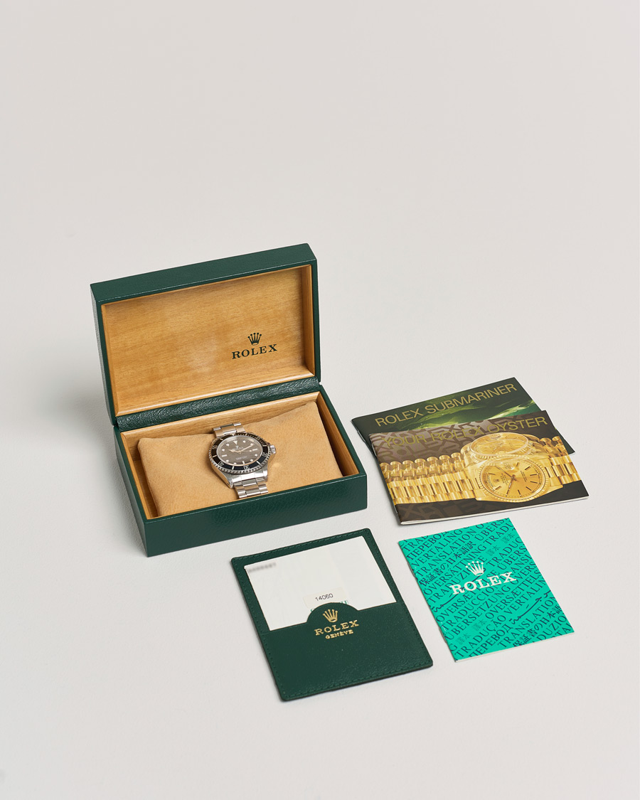 Herre | Rolex Pre-Owned Submariner 14060 Silver | Rolex Pre-Owned | Submariner 14060 Silver