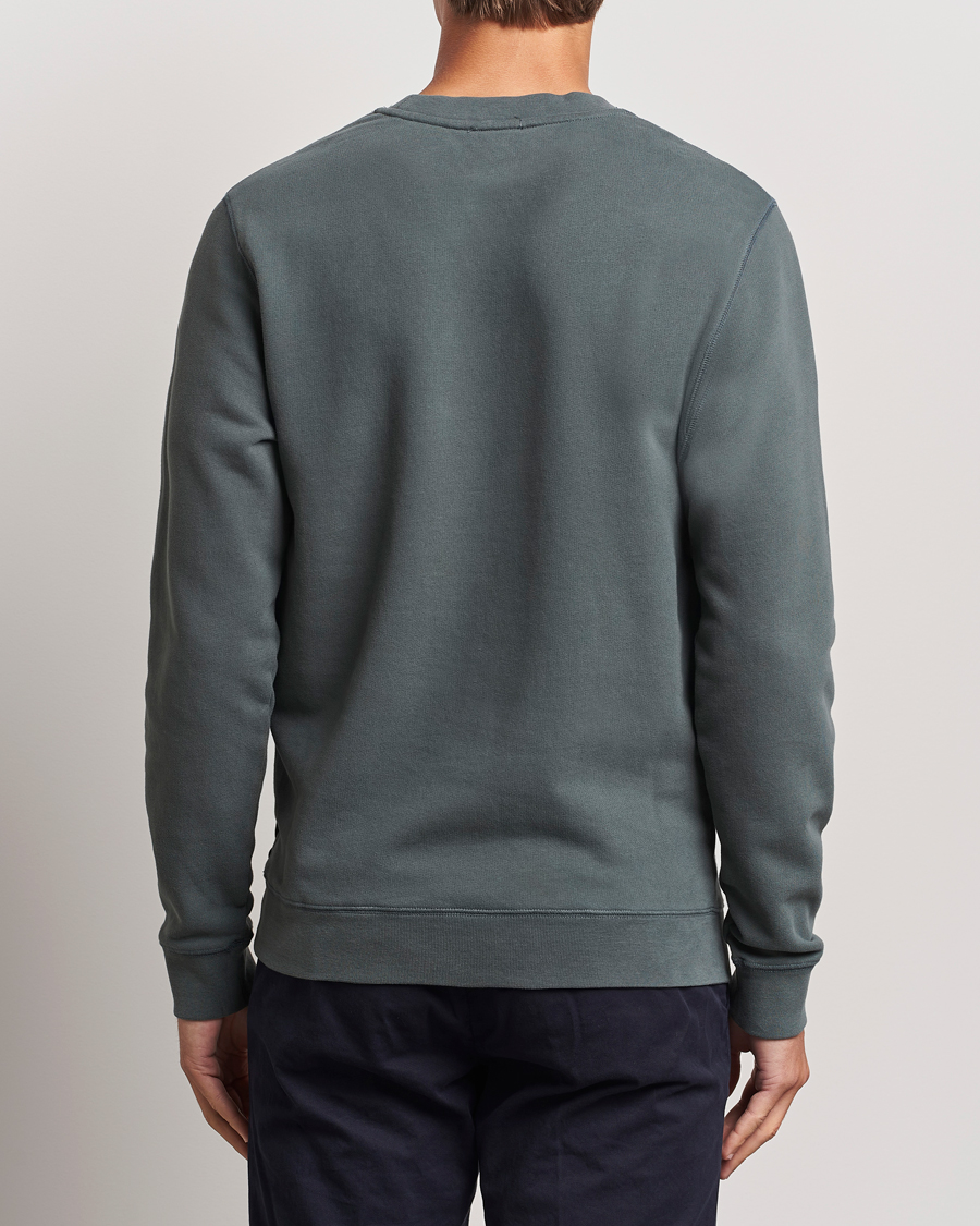 Herre | Gensere | Sunspel | Loopback Sweatshirt Drill Green