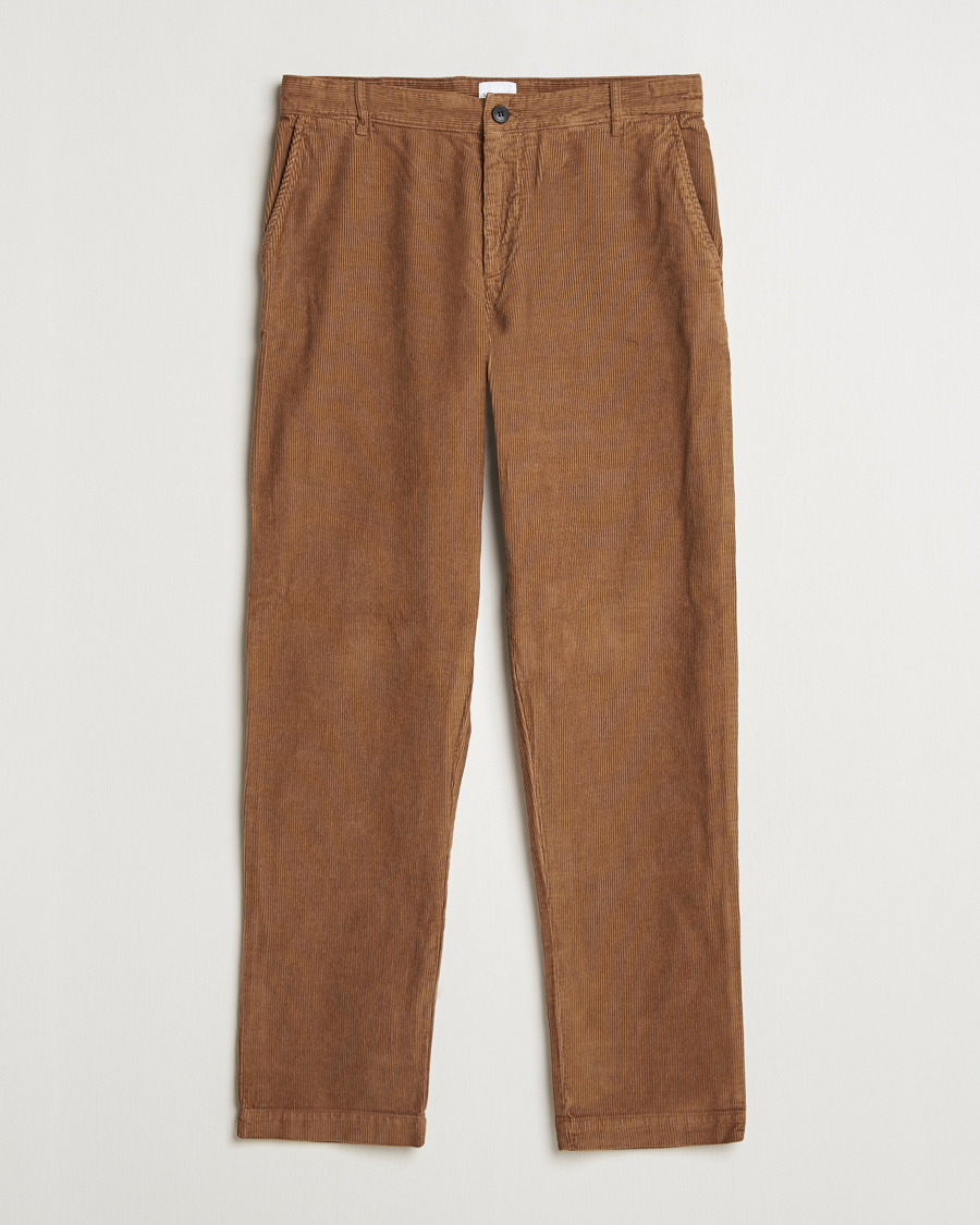 Herre | Bukser | Sunspel | Corduroy Chore Trousers Sandstone