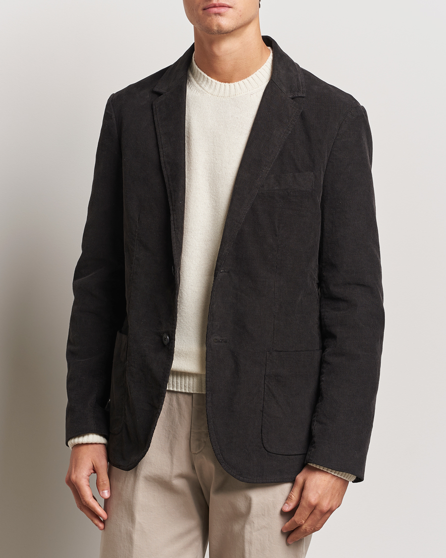 Herre | Dressjakker | Sunspel | Relaxed Corduroy Blazer Coffee