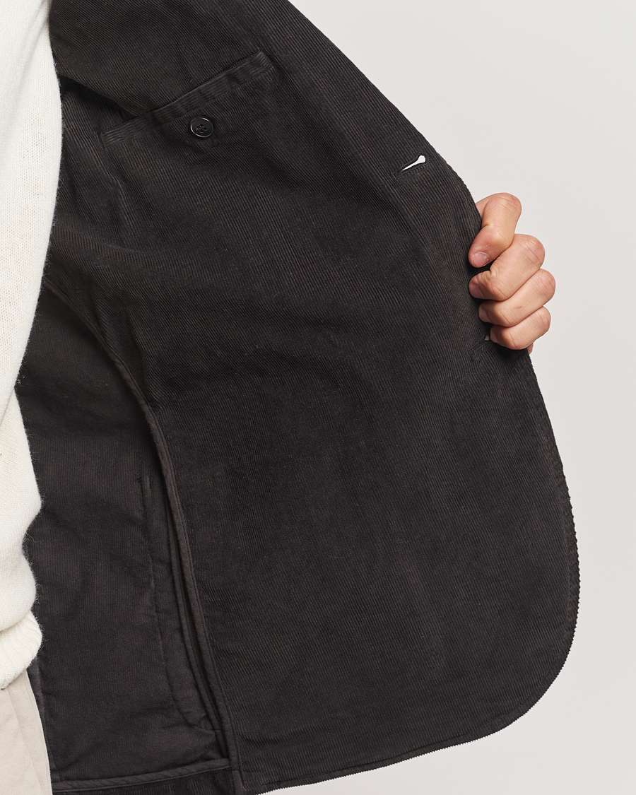 Herre | Dressjakker | Sunspel | Relaxed Corduroy Blazer Coffee