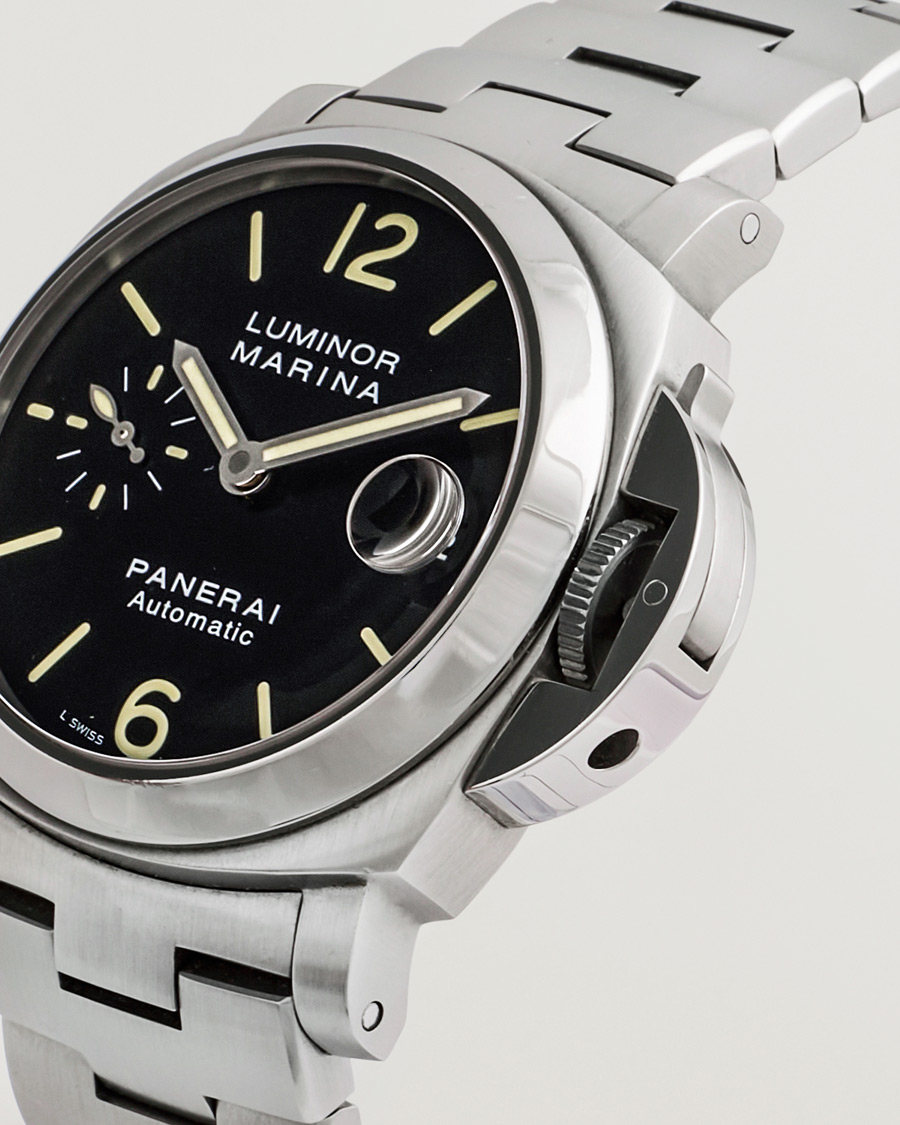 Herre | Panerai Pre-Owned LUMINOR MARINA PAM00298 Silver | Panerai Pre-Owned | LUMINOR MARINA PAM00298 Silver