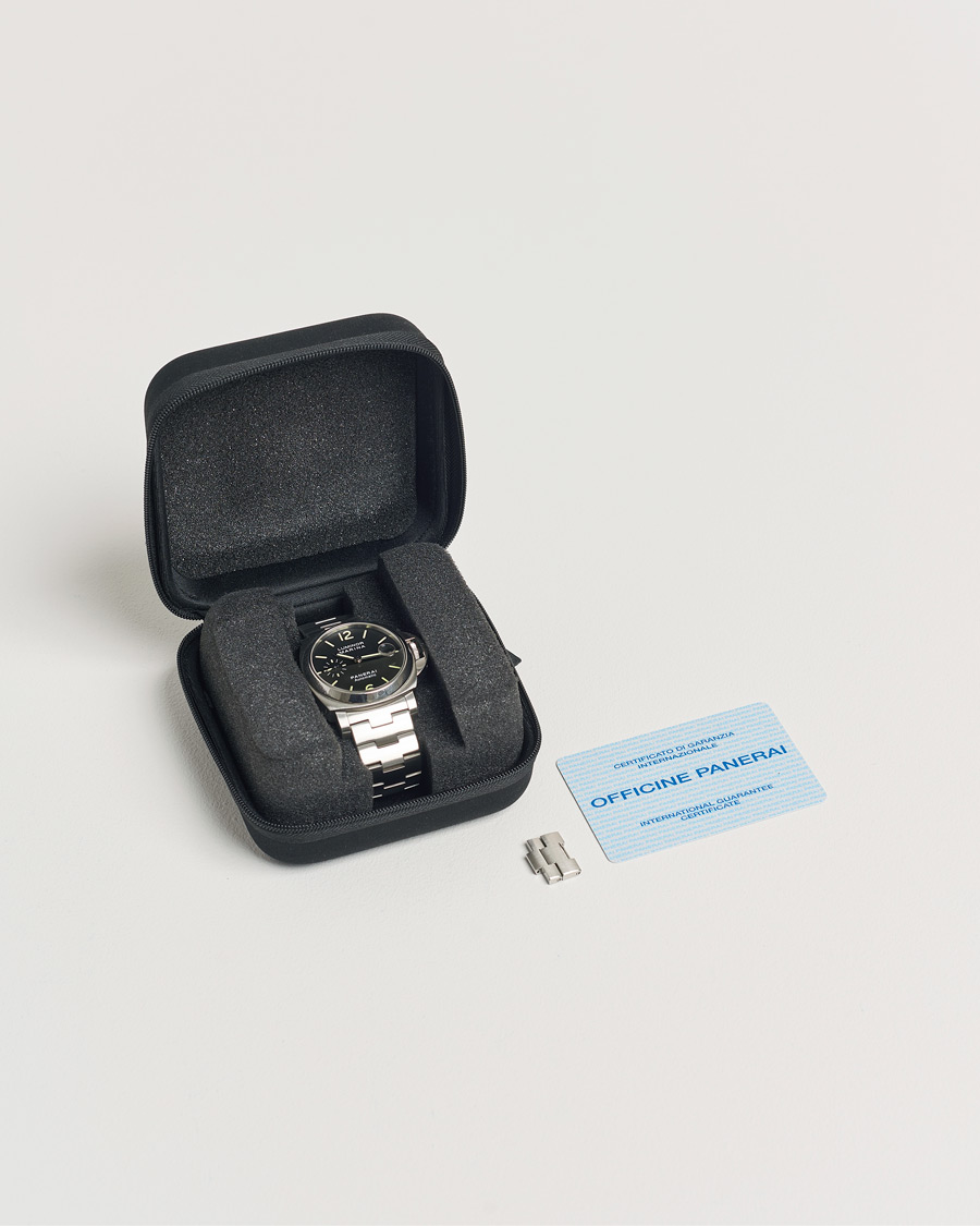 Herre | Panerai Pre-Owned LUMINOR MARINA PAM00298 Silver | Panerai Pre-Owned | LUMINOR MARINA PAM00298 Silver