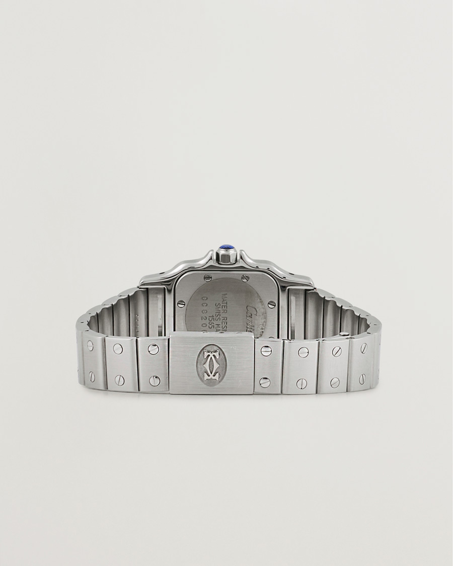 Herre | Cartier Pre-Owned Santos Galbée 1565 Silver | Cartier Pre-Owned | Santos Galbée 1565 Silver