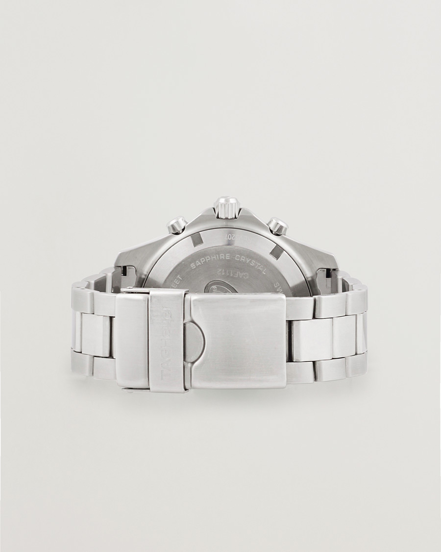 Herre | Tag Heuer Pre-Owned Aquaracer CAF1112 Silver | Tag Heuer Pre-Owned | Aquaracer CAF1112 Silver