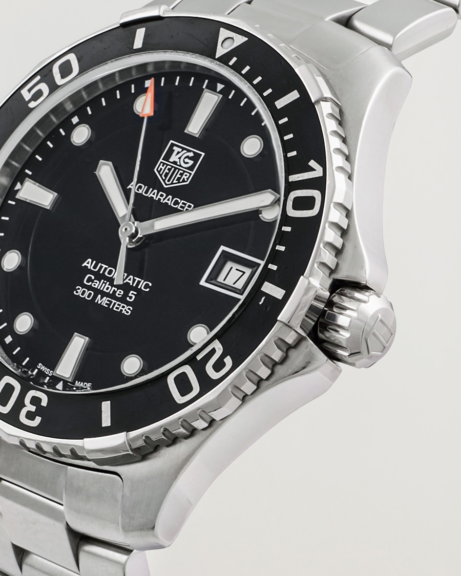 Herre | Tag Heuer Pre-Owned Aquaracer WAN2110 Silver | Tag Heuer Pre-Owned | Aquaracer WAN2110 Silver