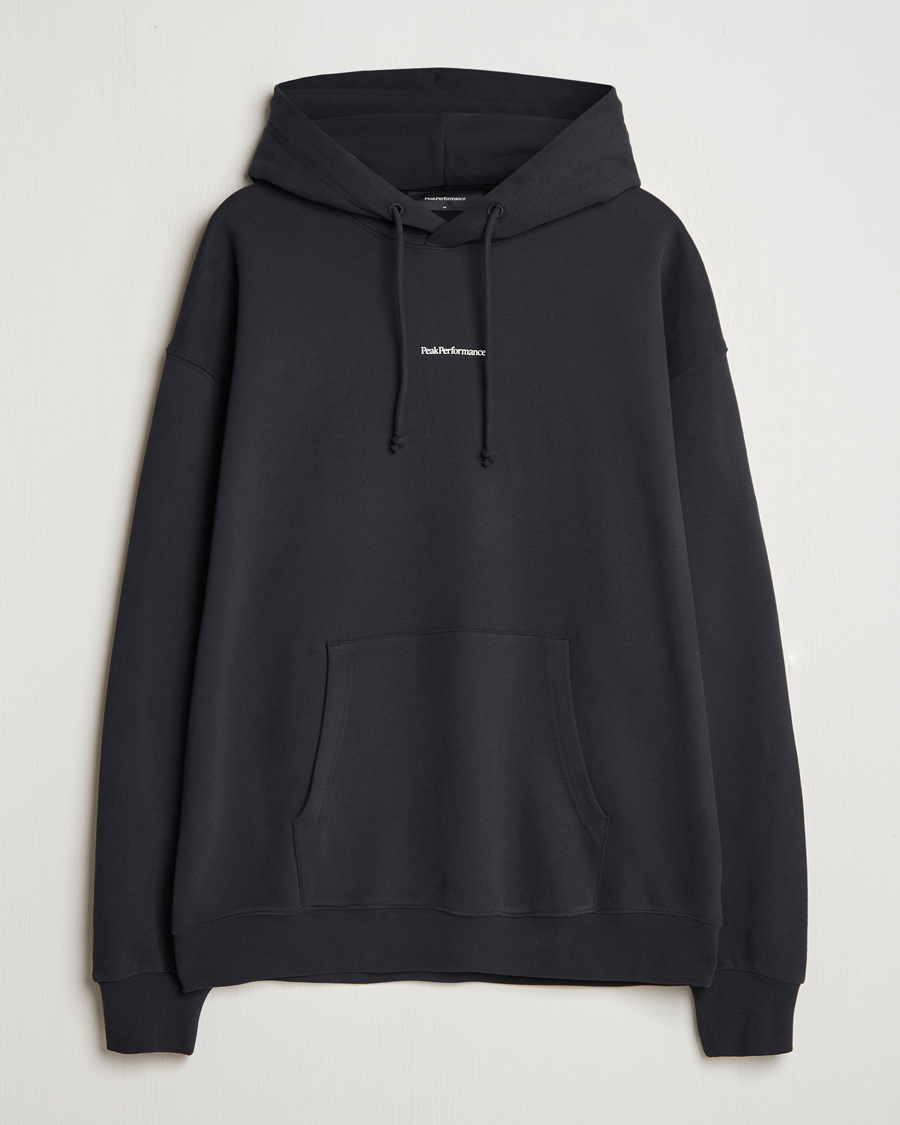 Herre | Gensere | Peak Performance | Original Terry Hoodie Black