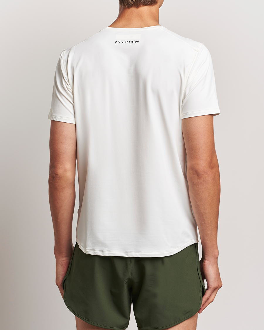 Herre | T-Shirts | District Vision | Lightweight Short Sleeve T-Shirt Lunar White