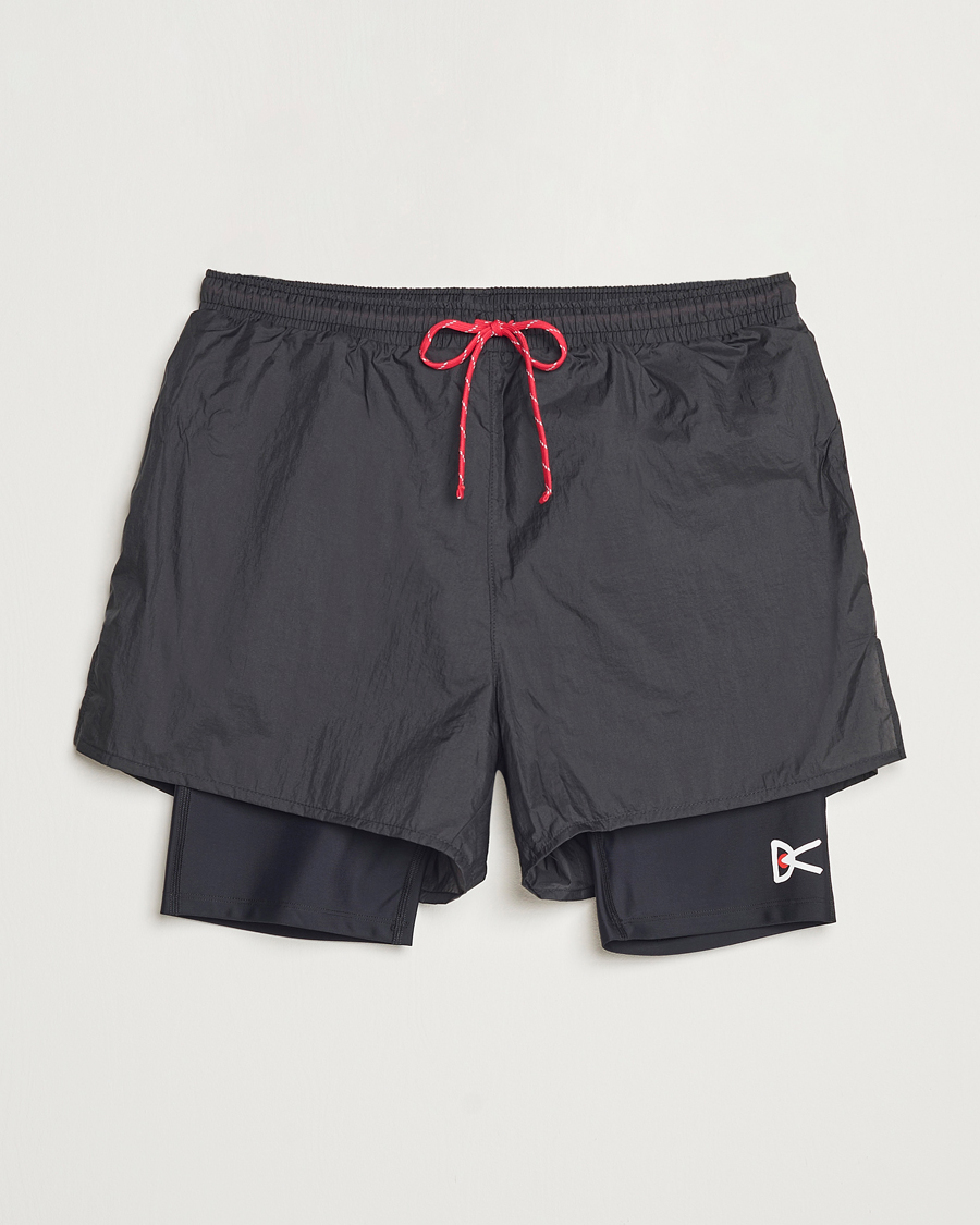 Herre | Shorts | District Vision | Ripstop Layered Trail Shorts Black