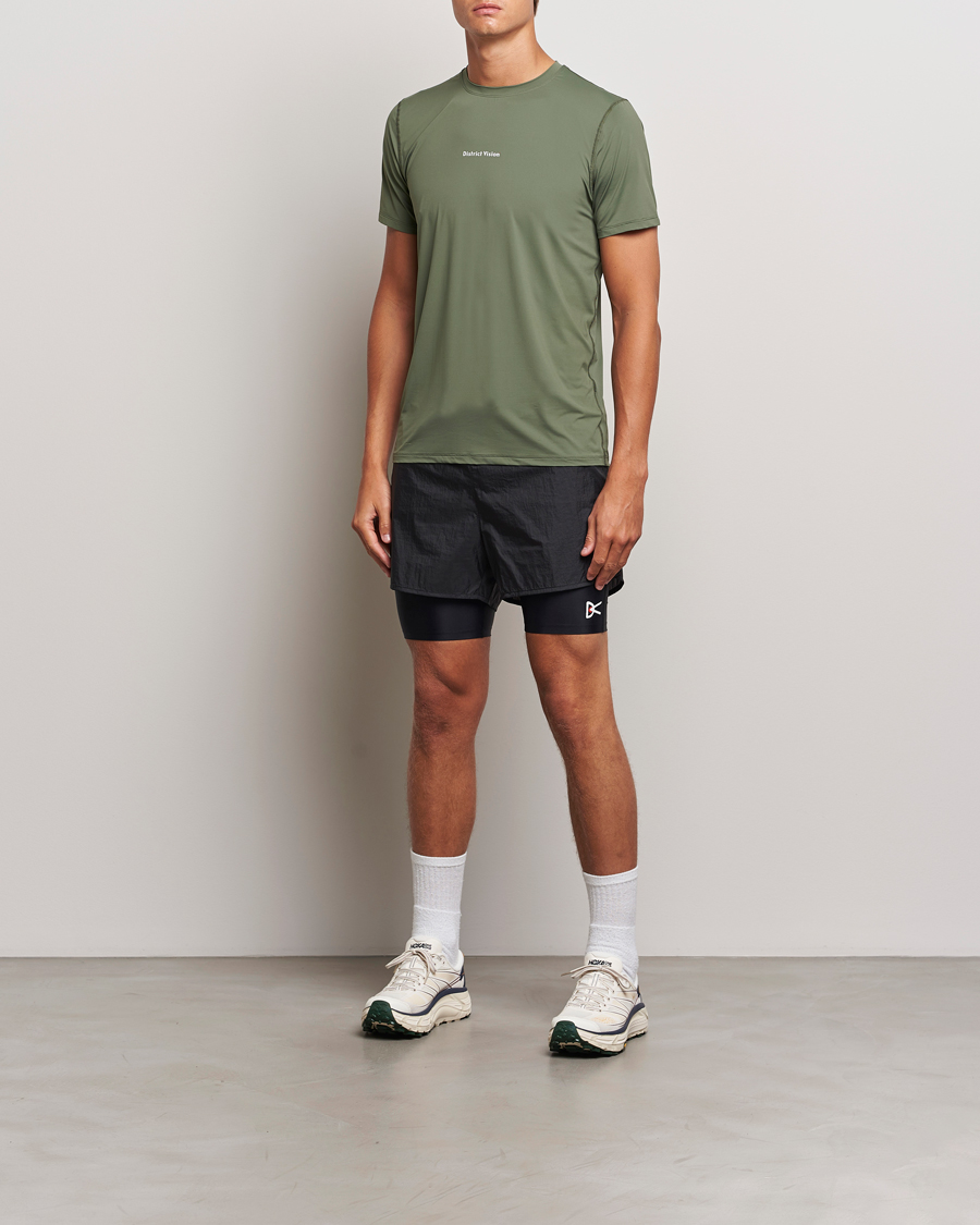 Herre | Shorts | District Vision | Ripstop Layered Trail Shorts Black