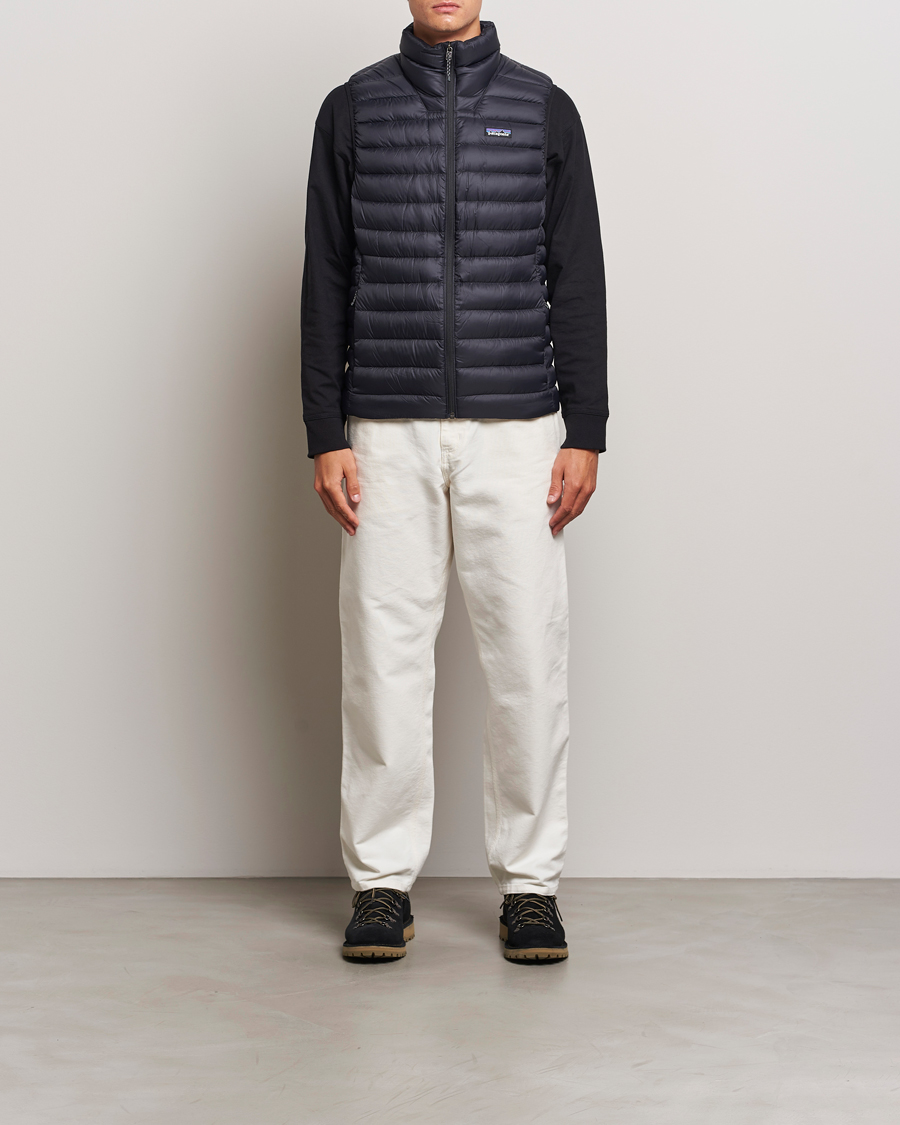 Herre | Jakker | Patagonia | Down Sweater Vest Black