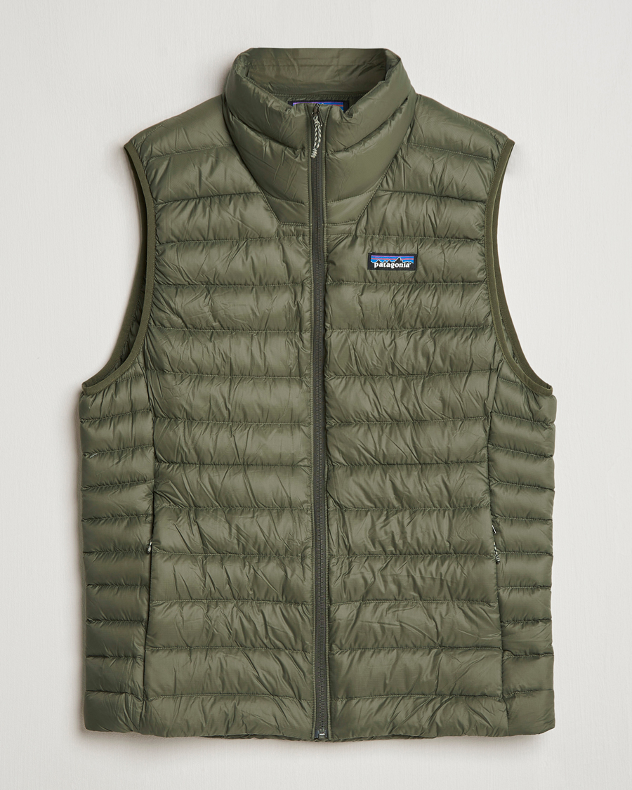 Herre | Jakker | Patagonia | Down Sweater Vest Pine Needle Green