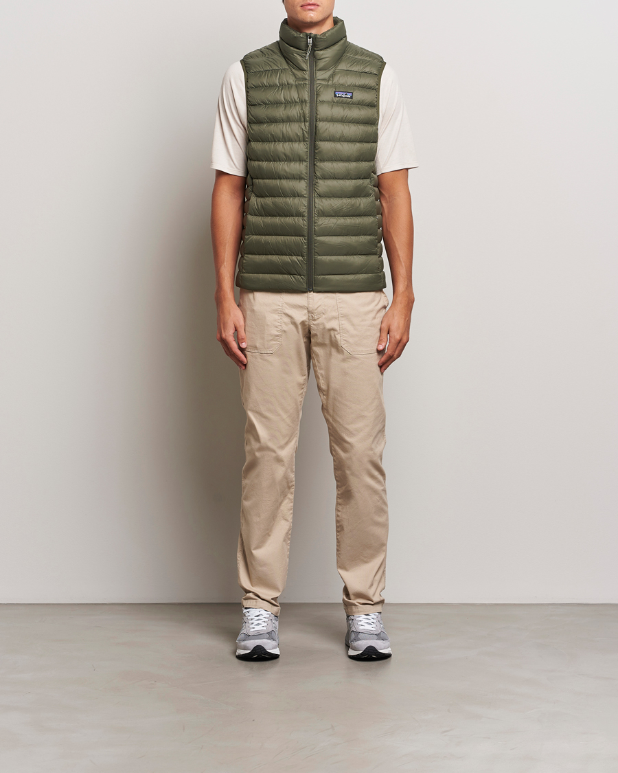 Herre | Jakker | Patagonia | Down Sweater Vest Pine Needle Green