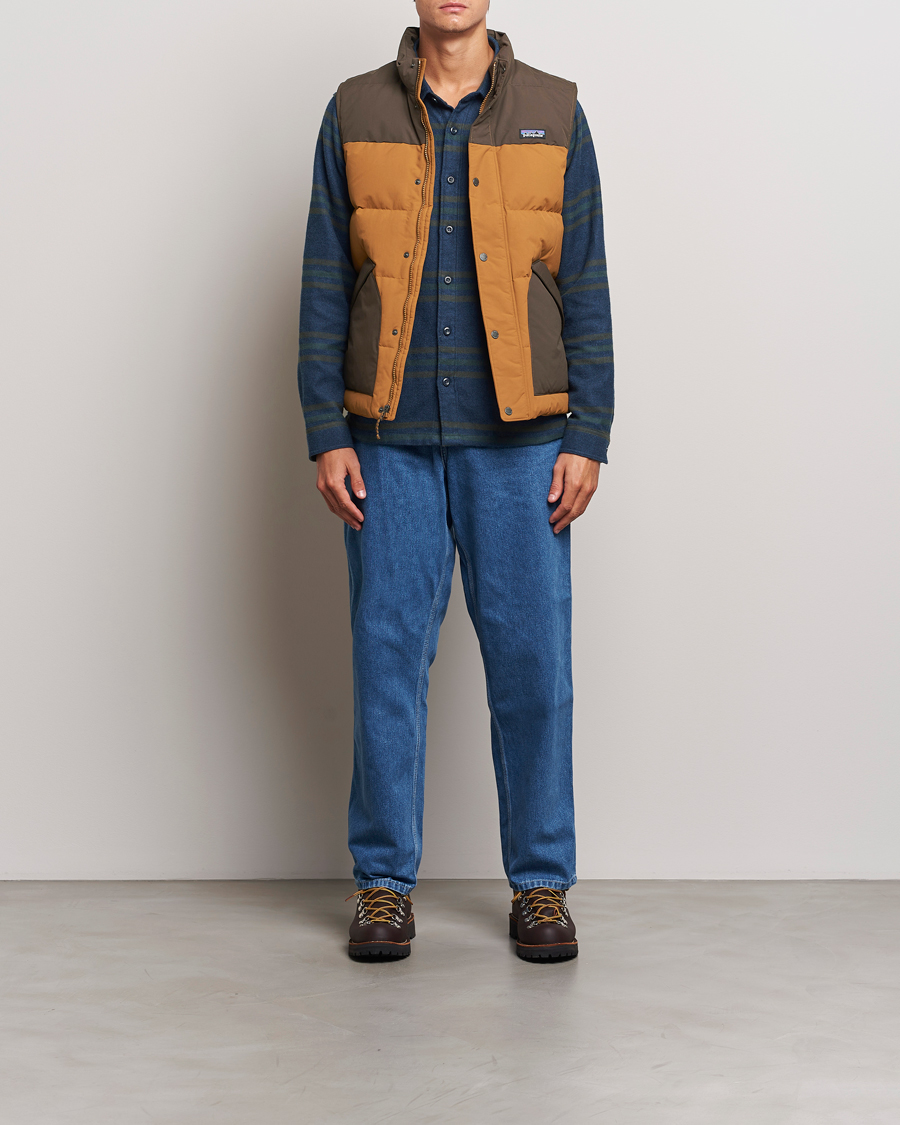 Herre | Jakker | Patagonia | Downdrift Vest Brown